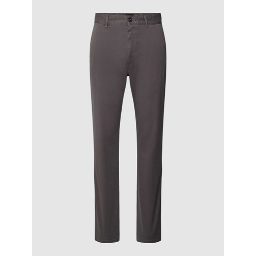 Chinosy o kroju slim fit z wpuszczanymi kieszeniami w stylu francuskim ze sklepu Peek&Cloppenburg  w kategorii Spodnie męskie - zdjęcie 169540808