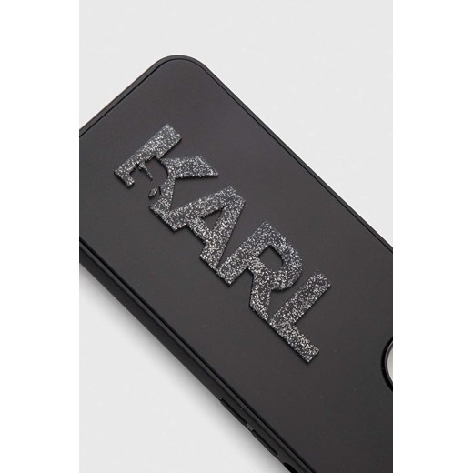 Karl Lagerfeld etui na telefon iPhone 15 Plus / 14 Plus 6.7&quot; kolor czarny Karl Lagerfeld ONE ANSWEAR.com