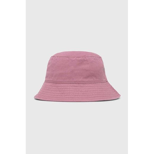 Levi&apos;s kapelusz bawełniany kolor różowy bawełniany L ANSWEAR.com