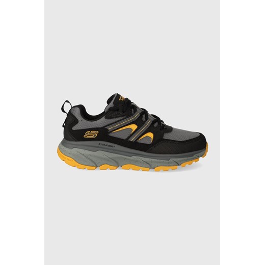Skechers buty Dlux Journey męskie kolor czarny ze sklepu ANSWEAR.com w kategorii Buty trekkingowe męskie - zdjęcie 169544498