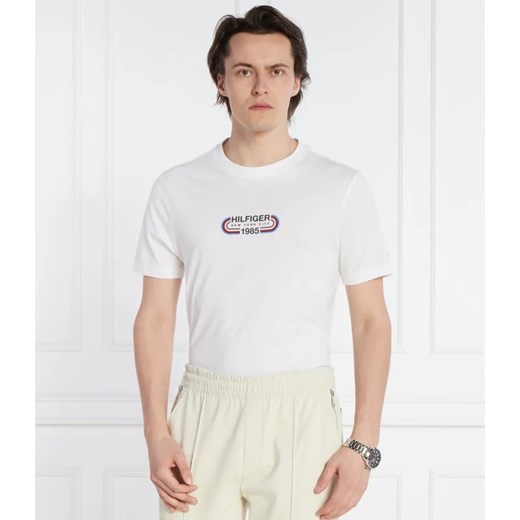 T-shirt męski Tommy Hilfiger na wiosnę w stylu młodzieżowym