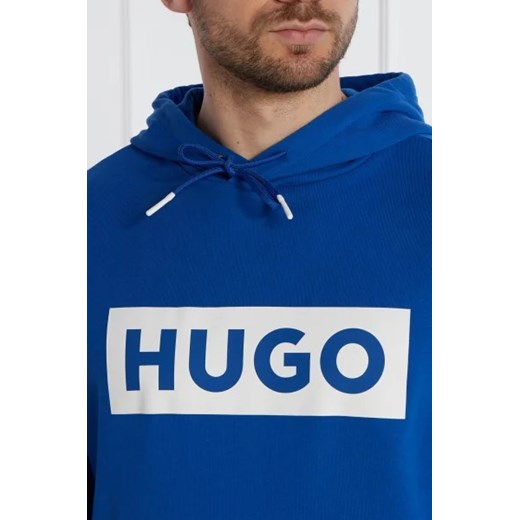 Hugo Blue Bluza Nalves | Regular Fit Hugo Blue M okazja Gomez Fashion Store