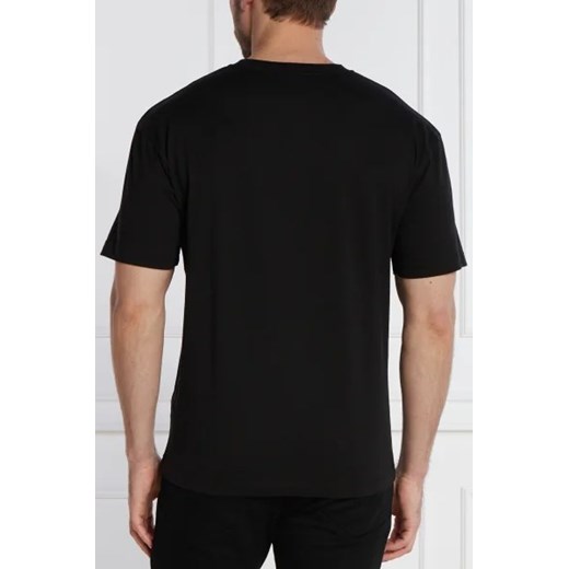 T-shirt męski Calvin Klein z krótkim rękawem z napisami bawełniany 