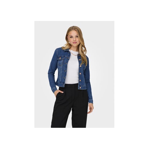 JDY Kurtka jeansowa Moon 15315972 Niebieski Regular Fit ze sklepu MODIVO w kategorii Kurtki damskie - zdjęcie 169554237