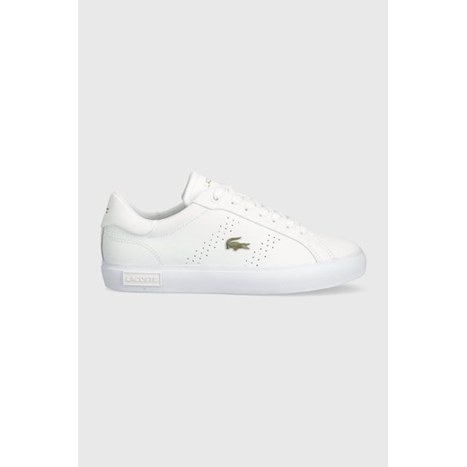 Lacoste sneakersy skórzane Powercourt 2.0 Leather kolor biały 47SFA0072 Lacoste 38 ANSWEAR.com