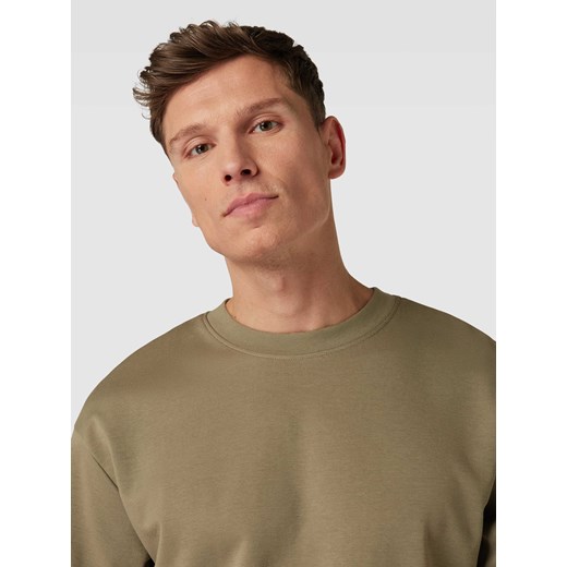 T-shirt o kroju oversized z obniżonymi ramionami model ‘OSCAR’ Selected Homme L Peek&Cloppenburg 