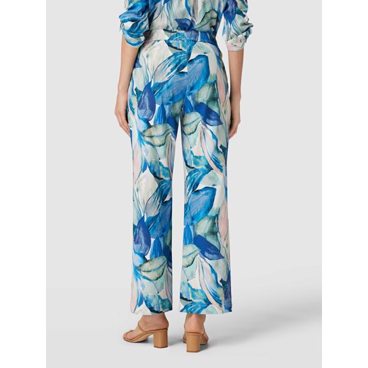Spodnie materiałowe z prostą nogawką i kwiatowym wzorem ‘Summer’ Toni Dress 36 Peek&Cloppenburg 