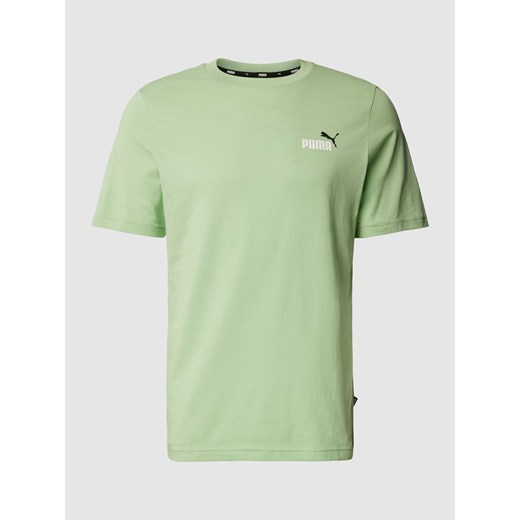 T-shirt z nadrukiem z logo ze sklepu Peek&Cloppenburg  w kategorii T-shirty męskie - zdjęcie 169557799