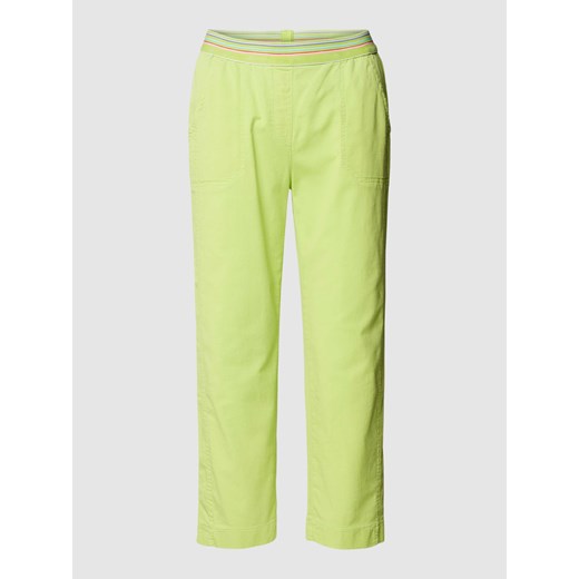 Spodnie sportowe o skróconym kroju regular fit model ‘SUE’ ze sklepu Peek&Cloppenburg  w kategorii Spodnie damskie - zdjęcie 169557939