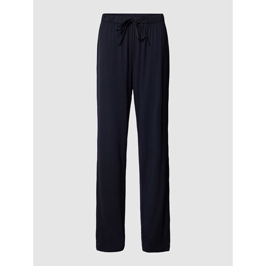 Spodnie materiałowe z mieszanki modalu i elastanu z tunelem ze sklepu Peek&Cloppenburg  w kategorii Spodnie damskie - zdjęcie 169557949