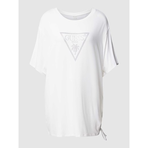T-shirt z nadrukiem z logo model ‘COULISSE’ ze sklepu Peek&Cloppenburg  w kategorii Bluzki damskie - zdjęcie 169558187