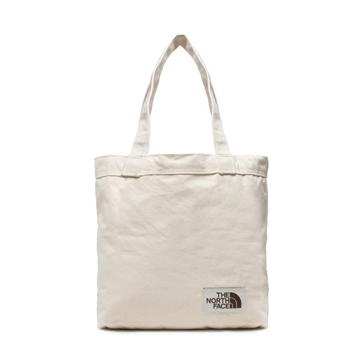 Torebka The North Face Cotton Tote NF0A3VWQR17 Beżowy ze sklepu eobuwie.pl w kategorii Torby Shopper bag - zdjęcie 169561335