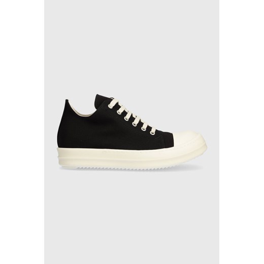 Rick Owens tenisówki Woven Shoes Low Sneaks damskie kolor czarny DS01D1802.CB.911 ze sklepu PRM w kategorii Trampki damskie - zdjęcie 169564577