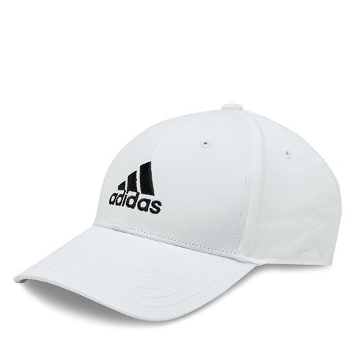 Czapka z daszkiem adidas IB3243 White/Black ze sklepu eobuwie.pl w kategorii Czapki z daszkiem damskie - zdjęcie 169566455