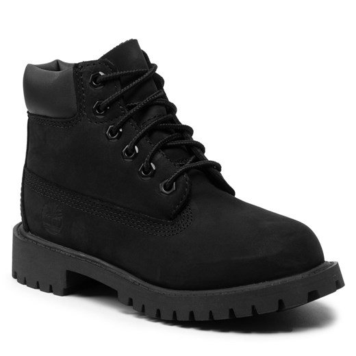 Trapery Timberland 6 In Premum Wp TB0127070011 Black Nubuck Timberland 31 okazyjna cena eobuwie.pl