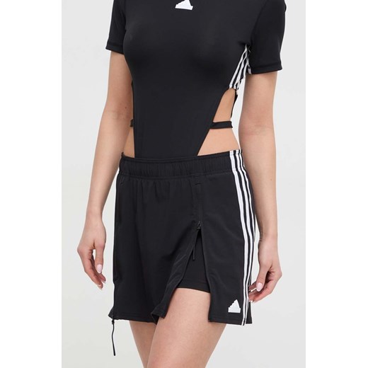 adidas spódnica kolor czarny mini prosta IP2393 ze sklepu ANSWEAR.com w kategorii Spódnice - zdjęcie 169567595