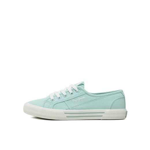 Pepe Jeans Tenisówki Brady Basic W PLS31287 Turkusowy Pepe Jeans 36 MODIVO