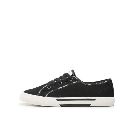 Pepe Jeans Tenisówki Brady Rib W PLS31437 Czarny Pepe Jeans 36 MODIVO