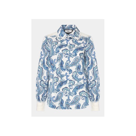 Koszula damska Nissa z kołnierzykiem z długimi rękawami 