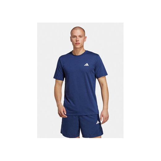 adidas Koszulka techniczna Train Essentials IC7422 Niebieski Regular Fit ze sklepu MODIVO w kategorii T-shirty męskie - zdjęcie 169570386