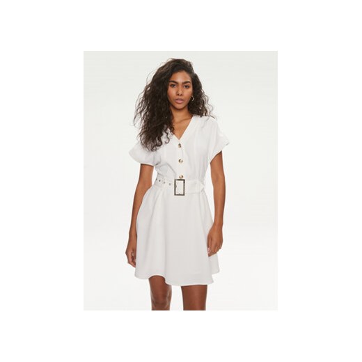 Marciano Guess Sukienka codzienna 4GGK22 7068A Biały Regular Fit ze sklepu MODIVO w kategorii Sukienki - zdjęcie 169570698