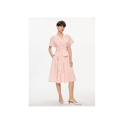 Weekend Max Mara Sukienka koszulowa Giambo 2415221172 Różowy A-Line Fit ze sklepu MODIVO w kategorii Sukienki - zdjęcie 169570927