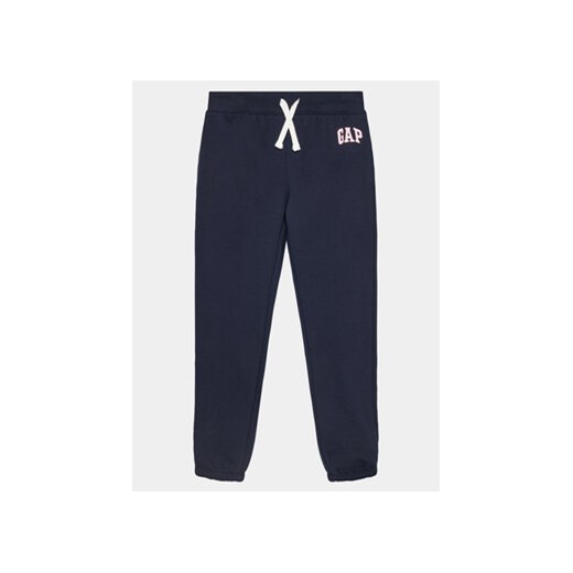 Gap Spodnie dresowe 482442-02 Granatowy Regular Fit ze sklepu MODIVO w kategorii Spodnie dziewczęce - zdjęcie 169570987