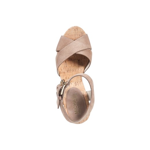 MICHAEL Michael Kors NATALIA Sandały na obcasie dark khaki zalando kokardka