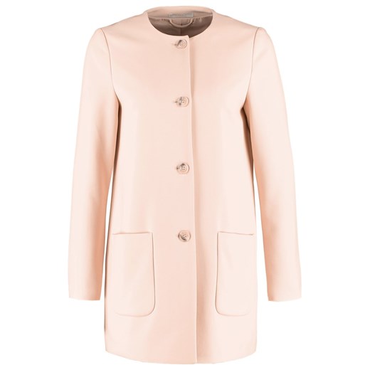 Esprit Krótki płaszcz peach blush zalando  abstrakcyjne wzory