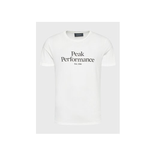 Peak Performance T-Shirt Original G77692360 Biały Slim Fit ze sklepu MODIVO w kategorii T-shirty męskie - zdjęcie 169580687