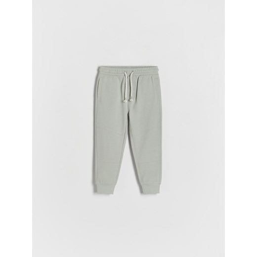 Reserved - Spodnie dresowe jogger - jasnoszary ze sklepu Reserved w kategorii Spodnie i półśpiochy - zdjęcie 169589156