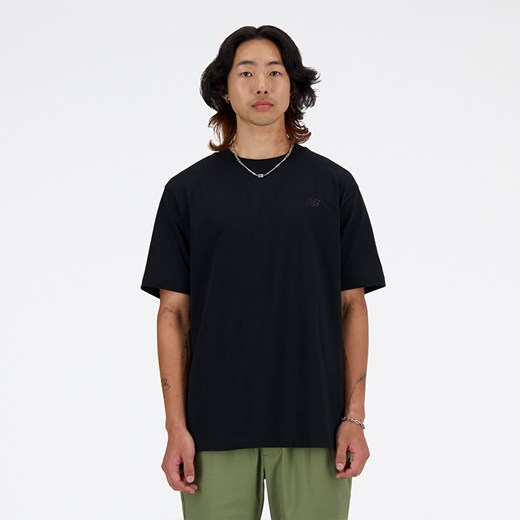 Koszulka męska New Balance MT41533BK – czarna ze sklepu New Balance Poland w kategorii T-shirty męskie - zdjęcie 169590197