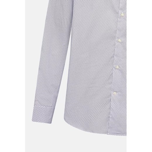 Ted Baker koszula męska w abstrakcyjnym wzorze z klasycznym kołnierzykiem