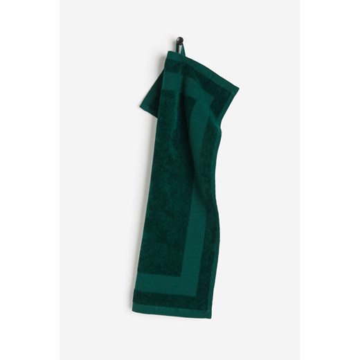 H & M - Welurowy ręcznik dla gości - Zielony ze sklepu H&M w kategorii Ręczniki - zdjęcie 169590676