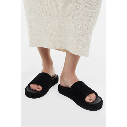 Klapki damskie czarne H & M