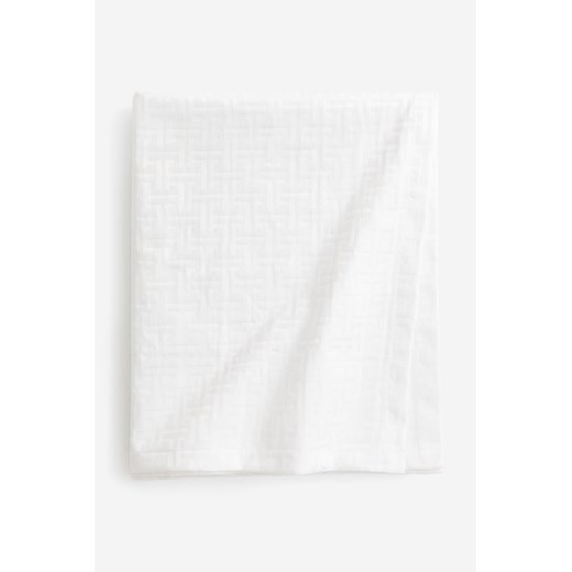 H & M - Obrus z domieszką bawełny - Biały ze sklepu H&M w kategorii Obrusy i bieżniki - zdjęcie 169590838
