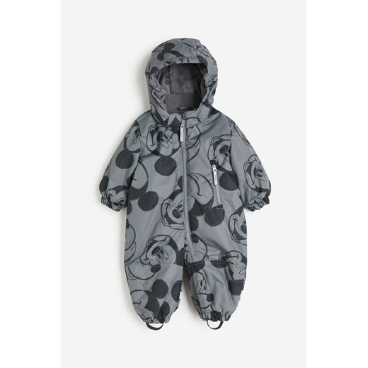 H & M - Wodoodporny kombinezon - Szary H & M 80 (9-12M) H&M