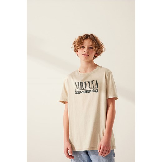 H & M - T-shirt z nadrukiem - Biały ze sklepu H&M w kategorii T-shirty chłopięce - zdjęcie 169591897