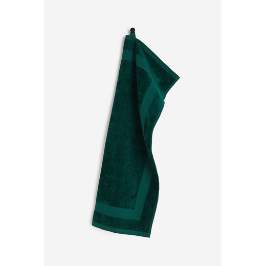 H & M - Welurowy ręcznik do rąk - Zielony ze sklepu H&M w kategorii Ręczniki - zdjęcie 169591976