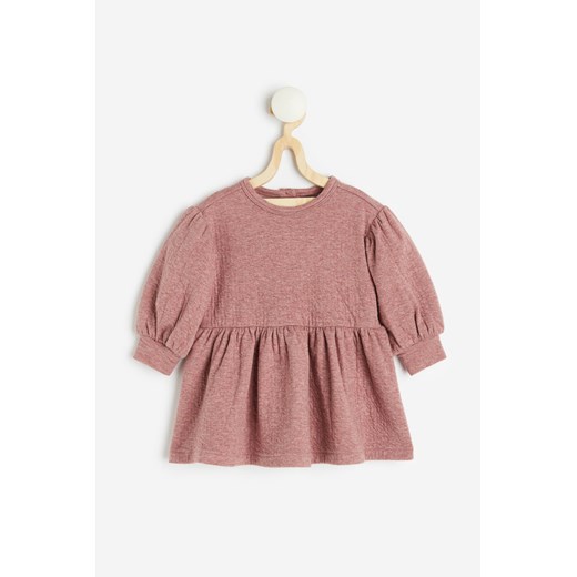 H & M - Sukienka dresowa - Różowy H & M 98 (2-3Y) H&M