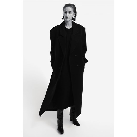 H & M - Dzianinowa sukienka - Czarny H & M XS H&M