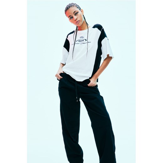 H & M - Spodnie bez zapięcia - Czarny ze sklepu H&M w kategorii Spodnie damskie - zdjęcie 169592557