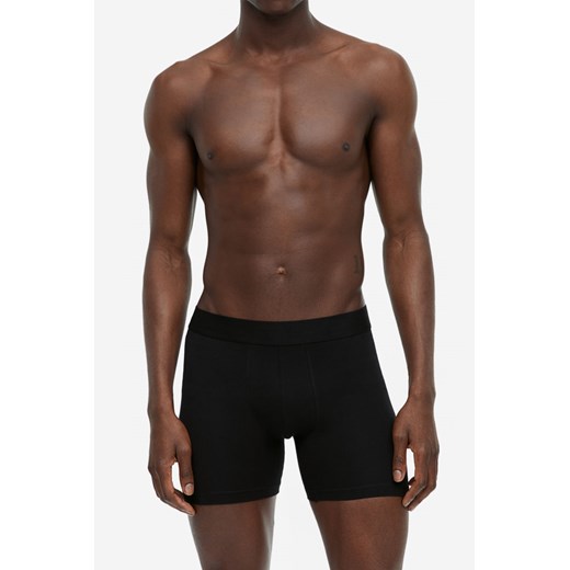 H & M - Bawełniane bokserki 10-pak - Czarny H & M XXL H&M