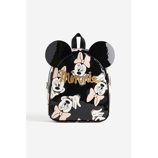 H & M - Mini plecak z aplikacjami - Szary ze sklepu H&M w kategorii Plecaki dla dzieci - zdjęcie 169592627
