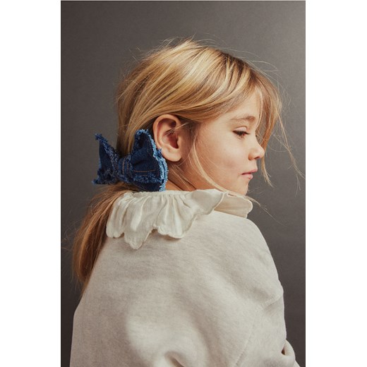 H & M - Spinka do włosów zdobiona kokardą - Niebieski ze sklepu H&M w kategorii Ozdoby do włosów dziewczęce - zdjęcie 169592629