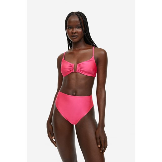 H & M - Góra od kostiumu - Różowy ze sklepu H&M w kategorii Stroje kąpielowe - zdjęcie 169593315