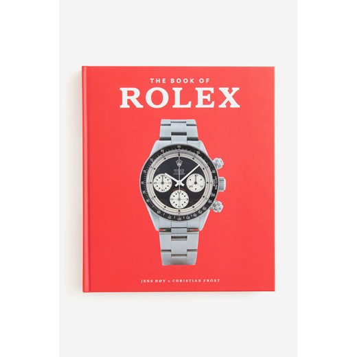 H & M - The Book of Rolex - Czerwony ze sklepu H&M w kategorii Książki - zdjęcie 169593366