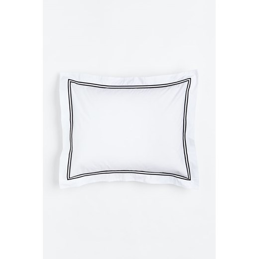 H & M - Poszewka na poduszkę z bawełny - Biały ze sklepu H&M w kategorii Poszewki na poduszki - zdjęcie 169593648