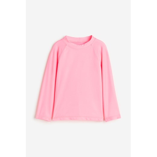 H & M - Top kąpielowy UPF 50 - Różowy ze sklepu H&M w kategorii Bluzki dziewczęce - zdjęcie 169593977