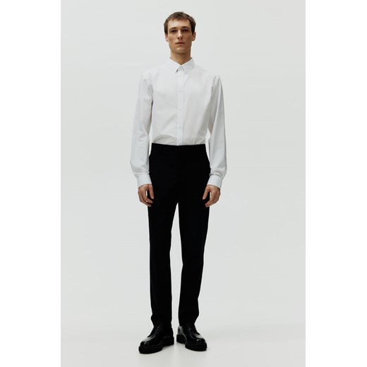 H & M - Koszula Easy iron Slim Fit - Biały ze sklepu H&M w kategorii Koszule męskie - zdjęcie 169594098